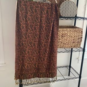 NWOT cashmere scarf (FREE w $40 purchase)